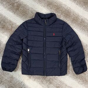 Polo by Ralph Lauren Kids Dark Blue Puffer Coat